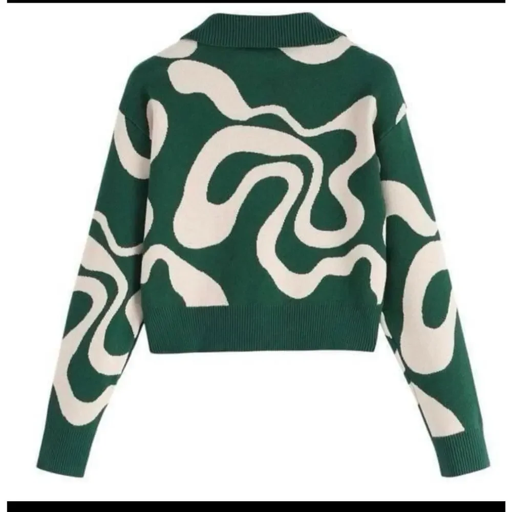 2 for 1 Set Cider Everyday Illusion Psychadelic Swirl Pullover SET n size Large